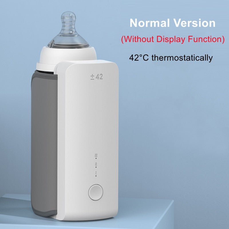 Portable Wireless Baby Bottle Warmer USB Rechargeable
