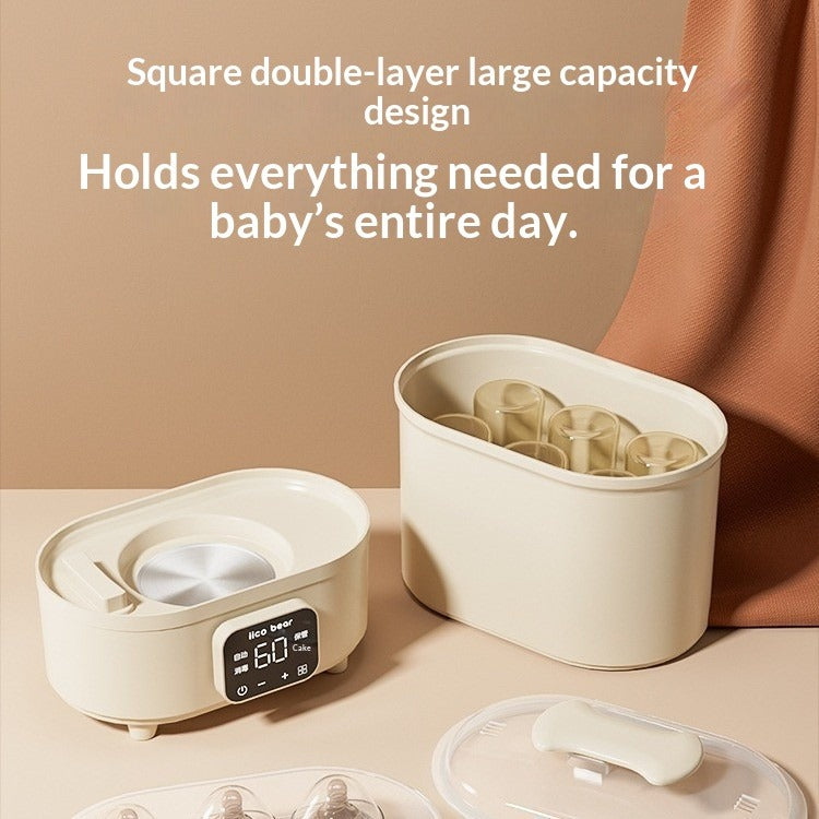 2-in-1 Baby Bottle Sterilizer & Dryer (Large Capacity)